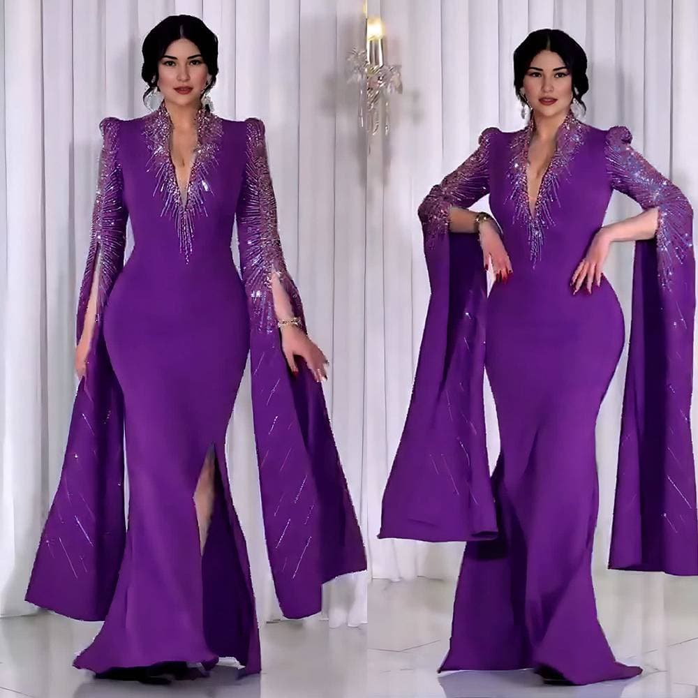 Women’s Clothing light luxury high end fashion dress hot diamond celebrity style slim dress