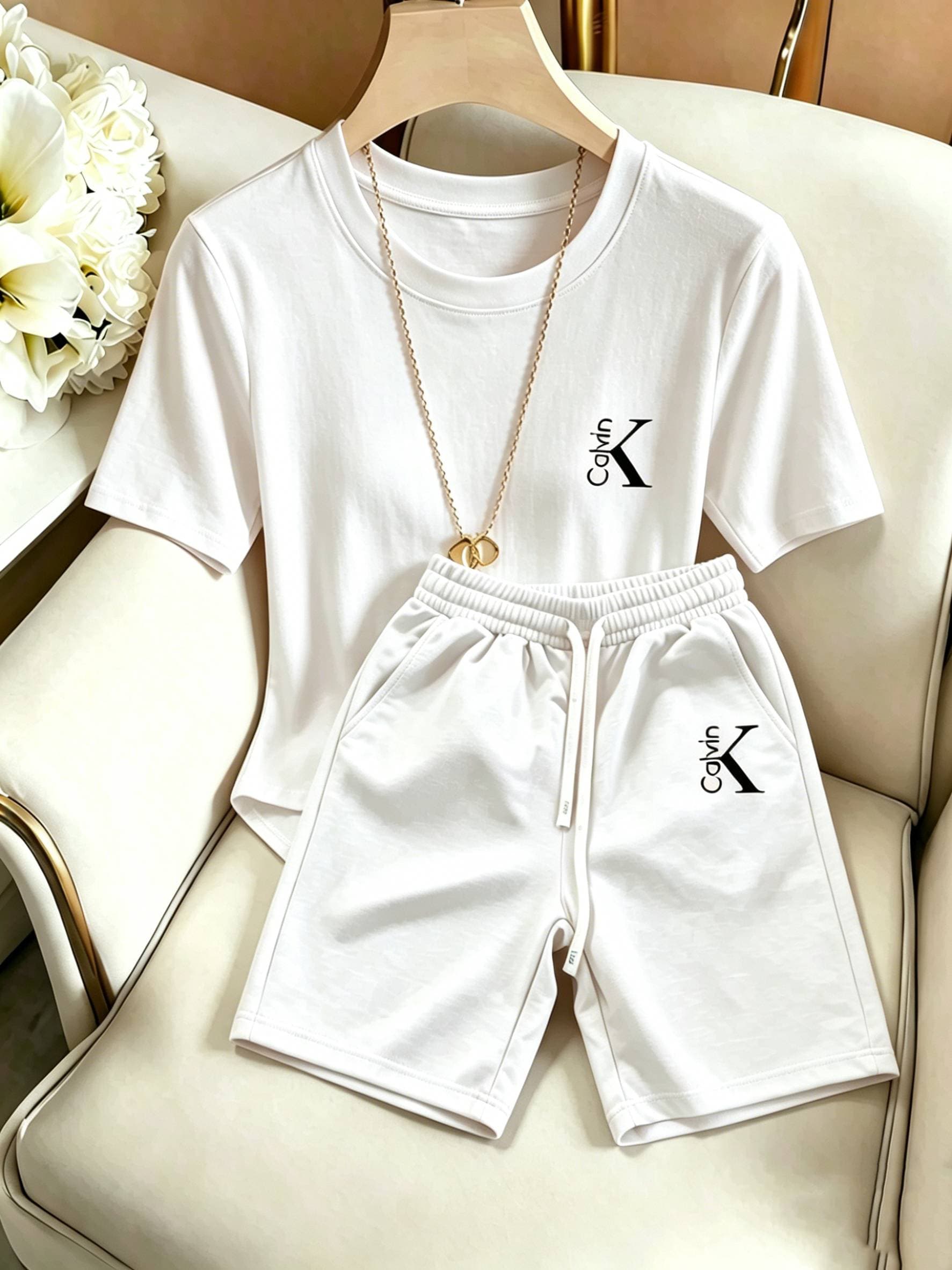 Women's Clothing Black Plaid Chain Jeans For Women Spring Design High Waist Slim Straight Wide Leg Pants