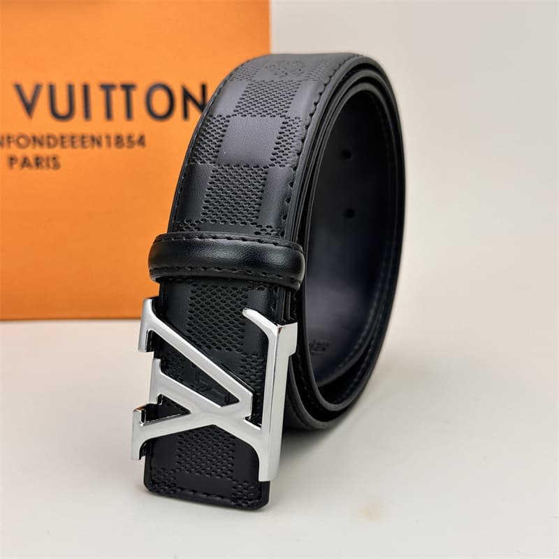 Nouvelle ceinture classique polyvalente pour homme, tendance et colorée, avec boucle à lettres et ceinture à la mode