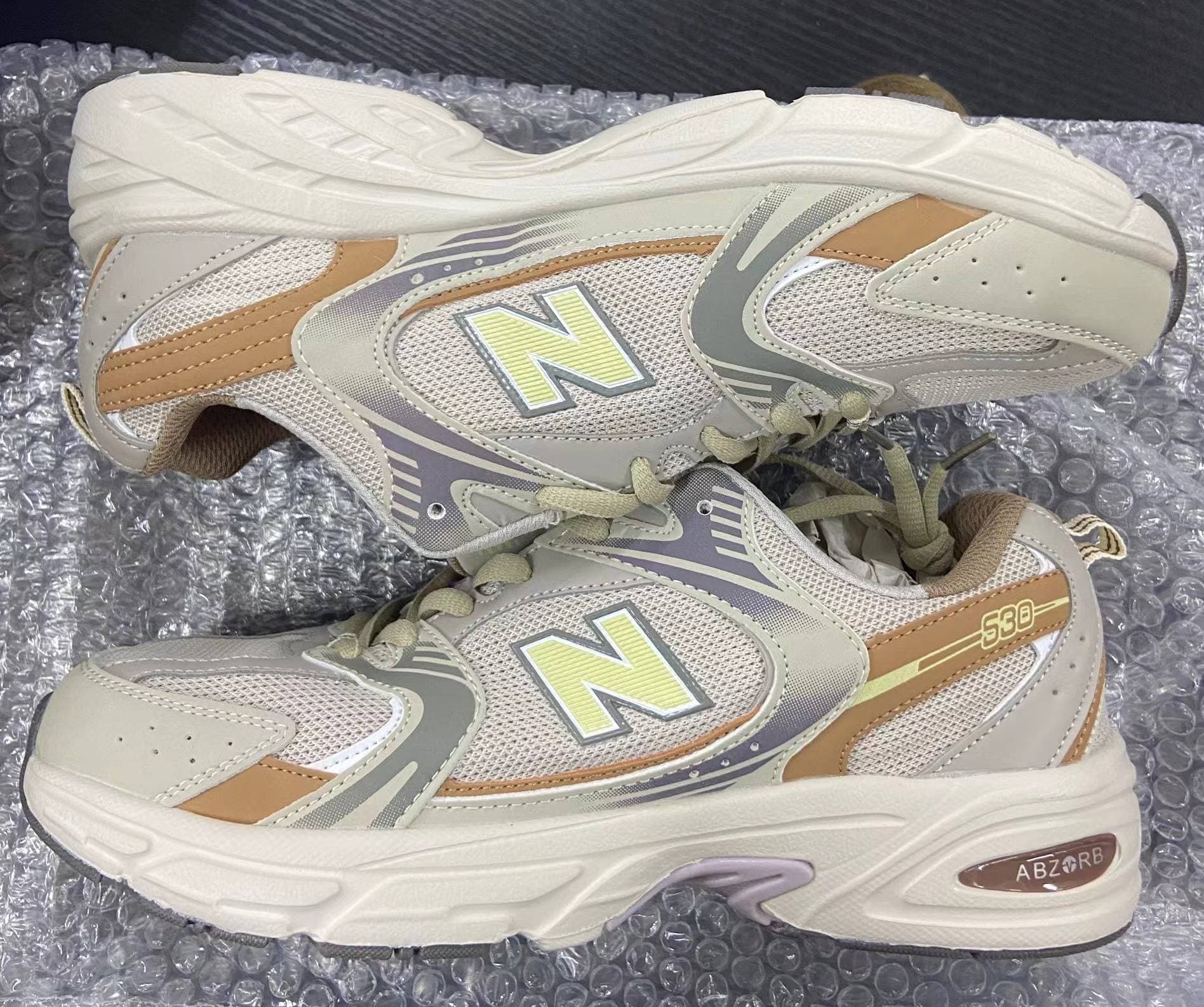 Retro Dad Shoes Ins Super Hot Chaussures en maille en forme de N 530
