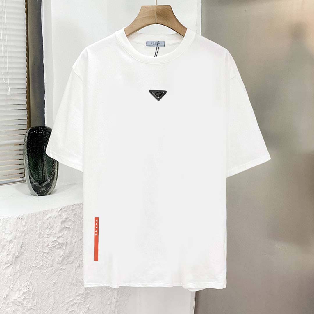 Vêtements d'été neufs, chemise unisexe à manches courtes en coton de haute qualité, explosive et exquise