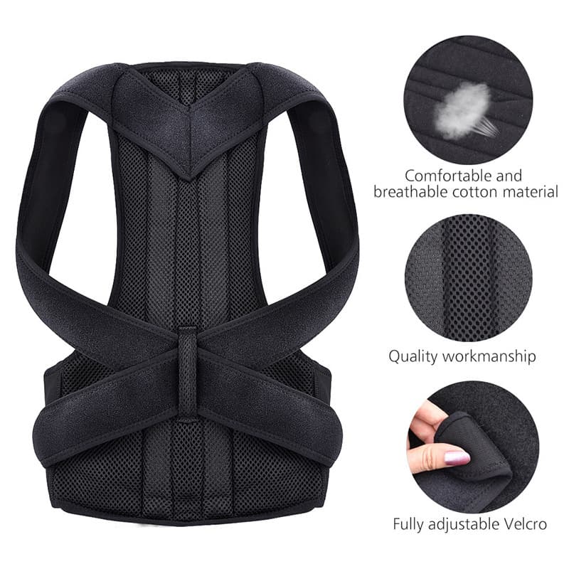 Factory wholesale adult hunchback posture correction belt back fixed correction invisible shoulder shaping posture correction belt
