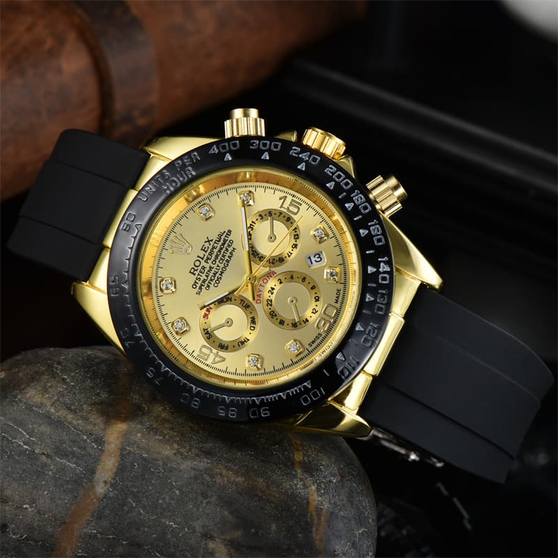 Montre à Quartz pour hommes, classique, populaire, légère, de luxe, pour loisirs, étanche, calendrier, bande sélectionnée