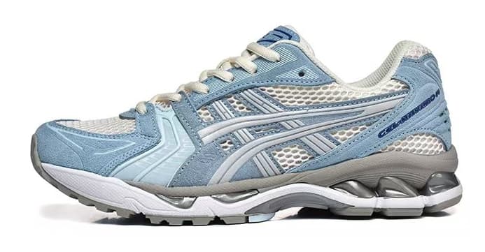 Chaussures de course Gel Kayano 14 Design, semelle résistante, confort optimal, idéales pour l'entraînement.