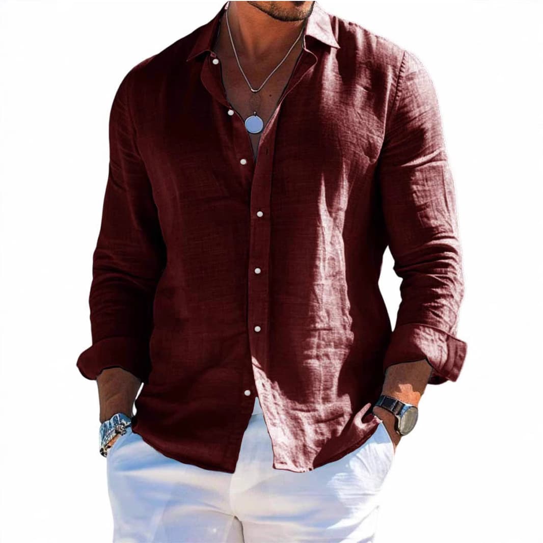 Men's Clothing 3D Printed Shirt Hot Sale Lapel Beach Short Sleeve Shirt