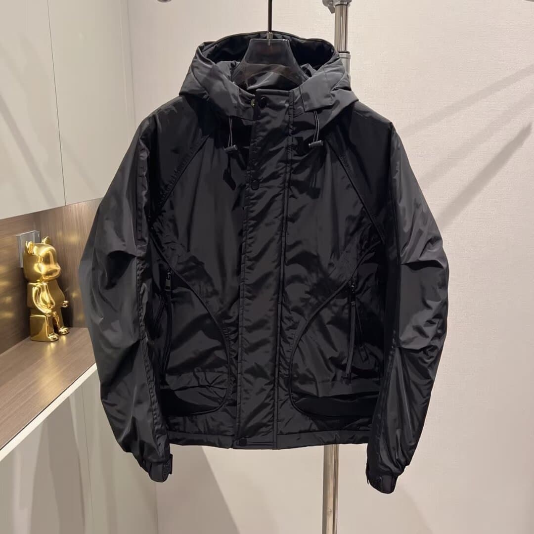 New versatile casual fashion jacket for men, trendy hooded workwear jacket, men's assault jacket for autumn and winter