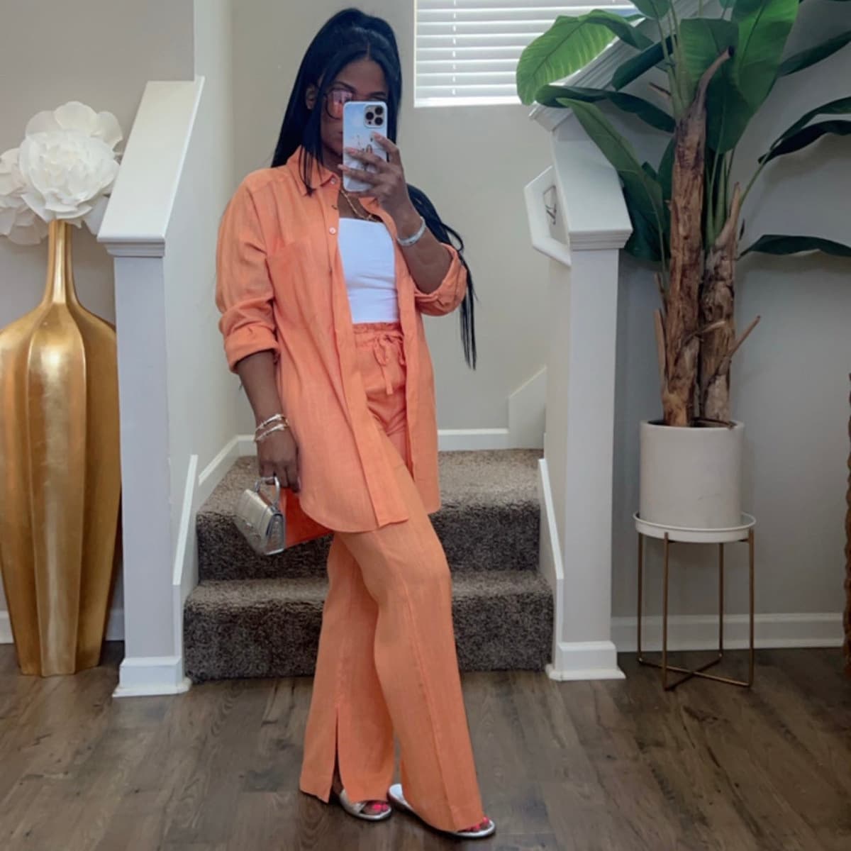 Women's Clothing Early Spring Suit Women's Spring Ladies Loose Fashion Casual Two Piece Suit