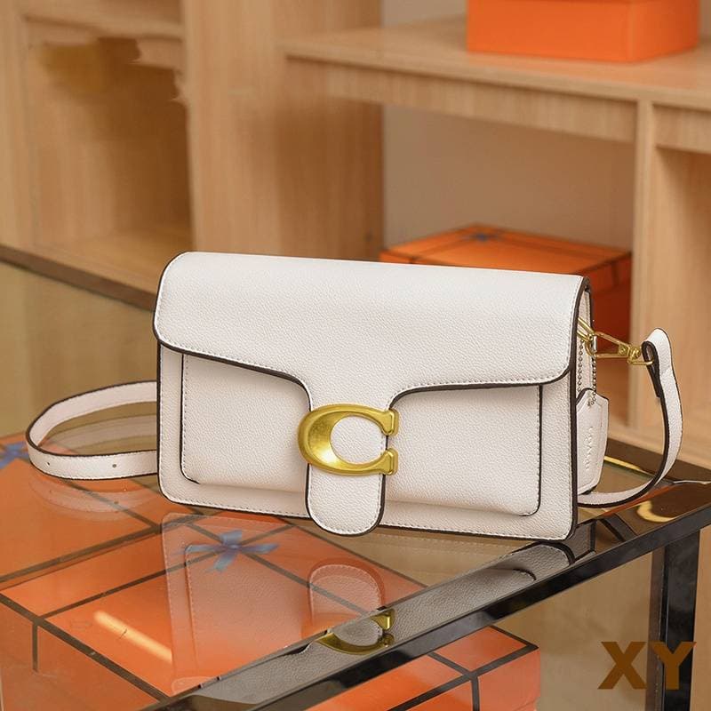 Tempérament simple couleur unie flip main banlieusard femmes sac à bandoulière sac à bandoulière