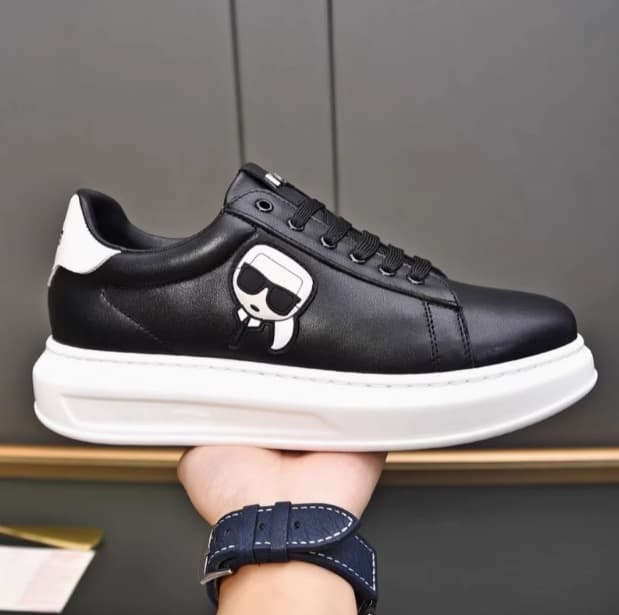 Baskets en cuir véritable Old Buddha pour hommes, chaussures blanches de marque tendance, décontractées, à semelles épaisses, haut de gamme, 202