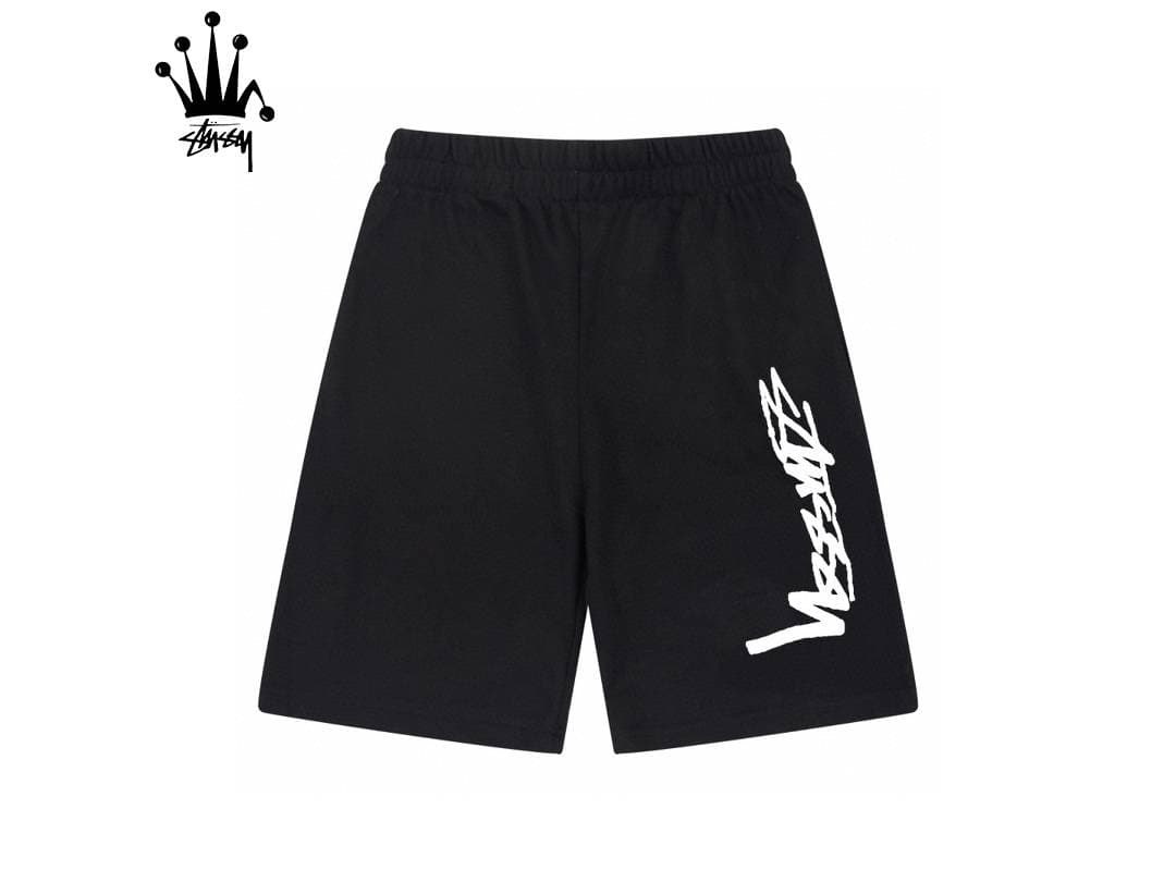Stussy Creative Letter Pattern Printed Loose, Casual, Comfortable And Versatile Pure Cotton Shorts For Both Men And Women