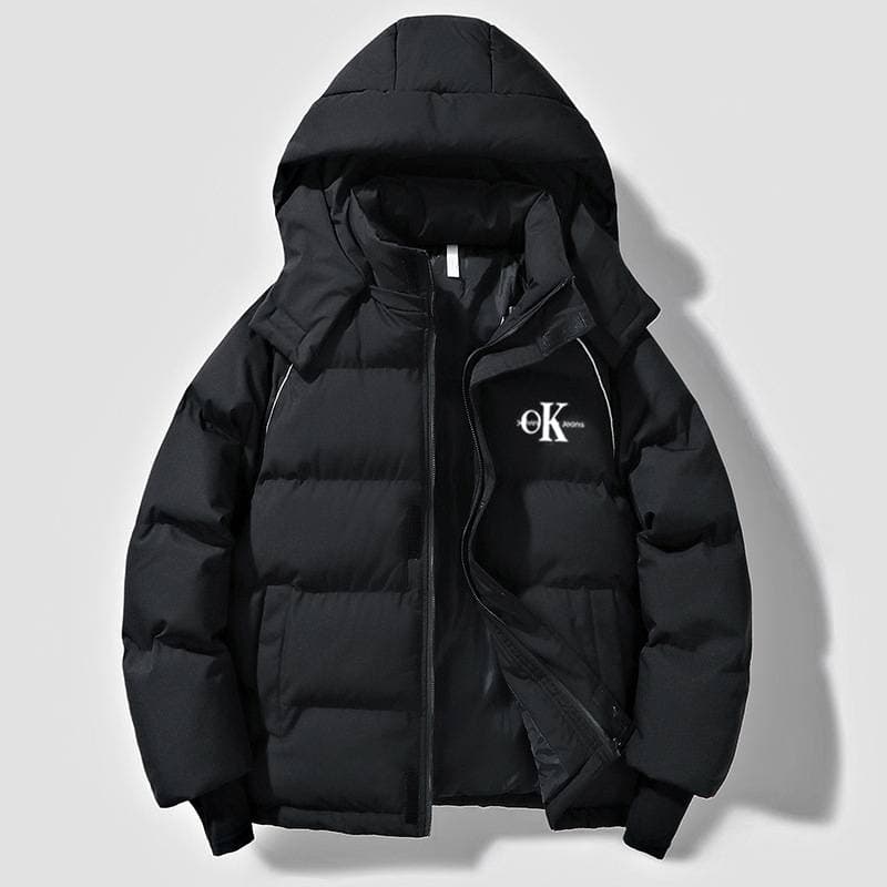 New Hot-selling Fashionable Winter Warm Retro Loose Hooded Down Jacket, Stylish And Thick, Unisex Style