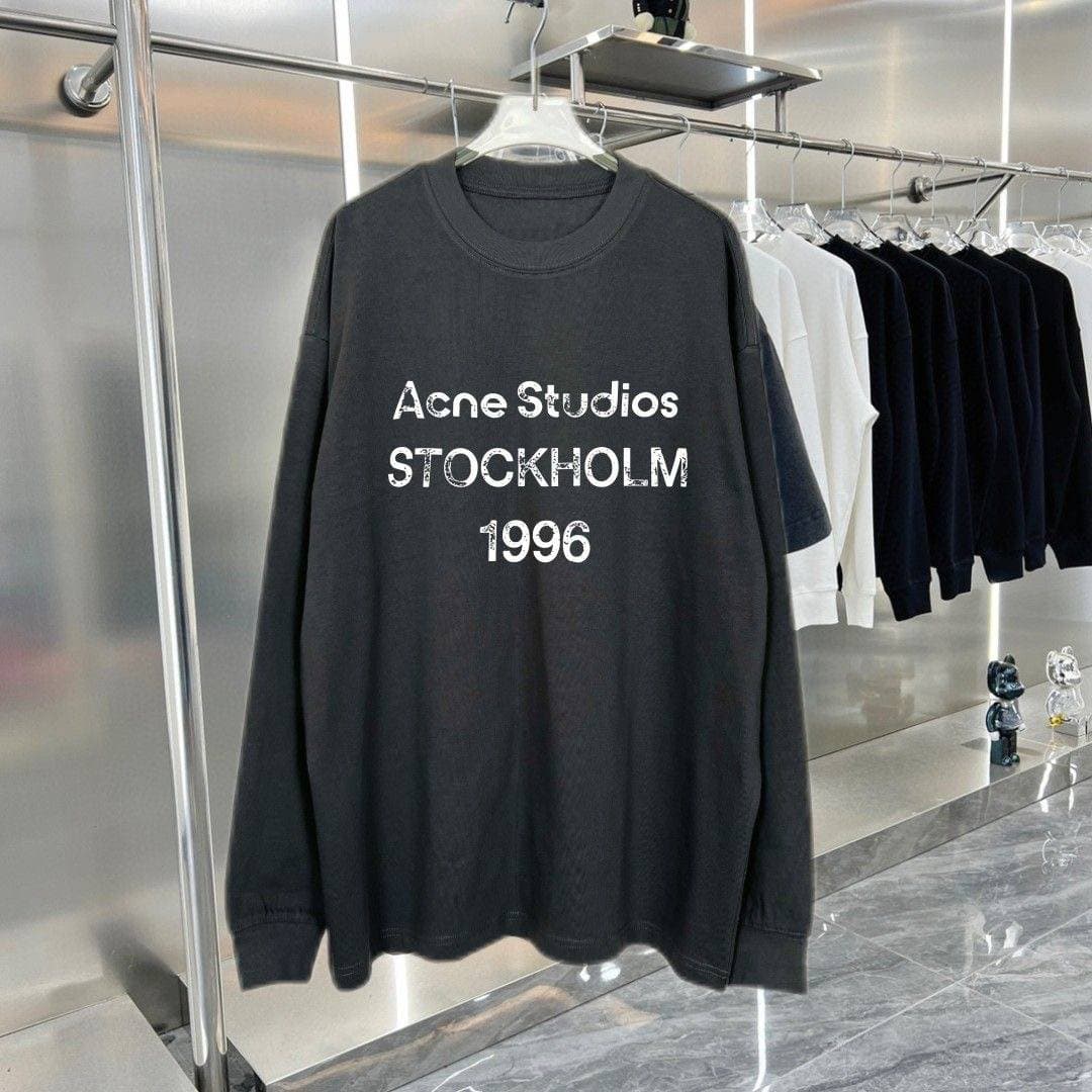 Sweat-shirts à col rond de haute qualité pour hommes et femmes printemps et été 2024