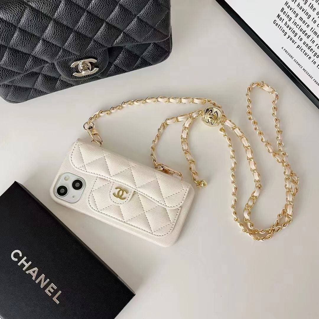 【Marque de luxe】Nouvelle coque style caviar compatible avec iPhone 16 Pro Max, iPhone 16/15/14/13
