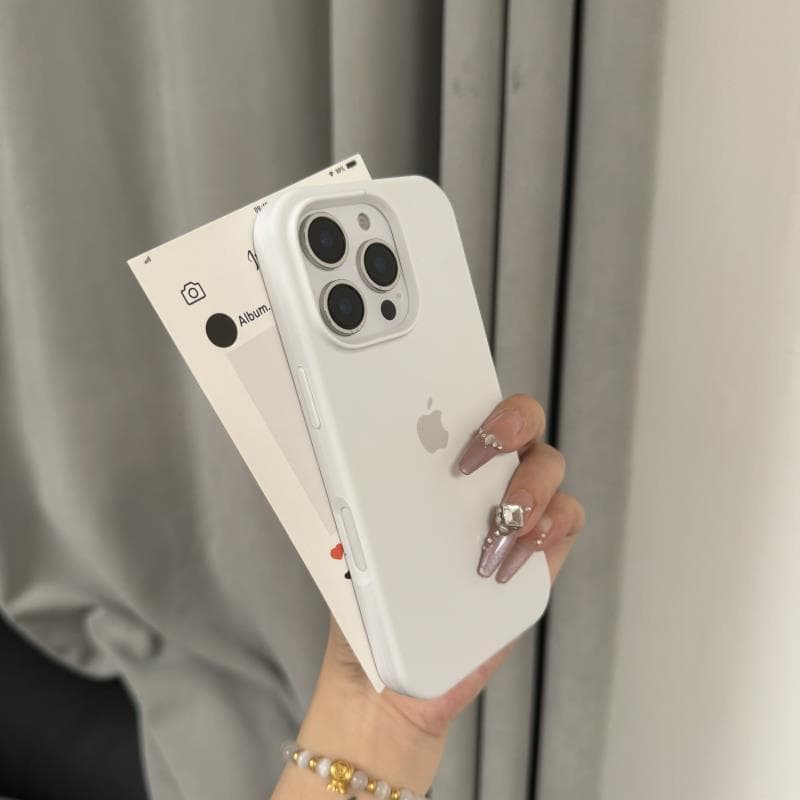 Bouton caméra IA intégré Dragon Fruit, couverture intégrale, compatible avec iPhone 16, iPhone 15, hommes et femmes, 14 PM Liquid