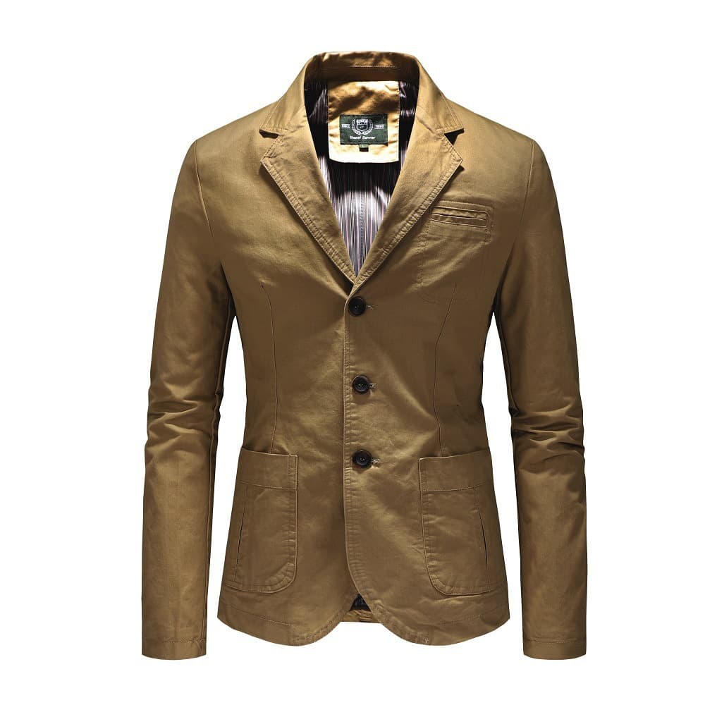 Men's Clothing Business casual suit manufacturers, men's jackets, pure cotton tops, casual men's clothing