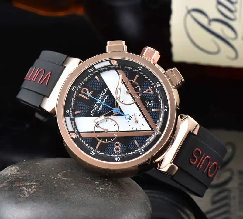 Montre à quartz multifonctionnelle à 5 broches pour homme, marque de luxe haut de gamme, la plus vendue en 2023