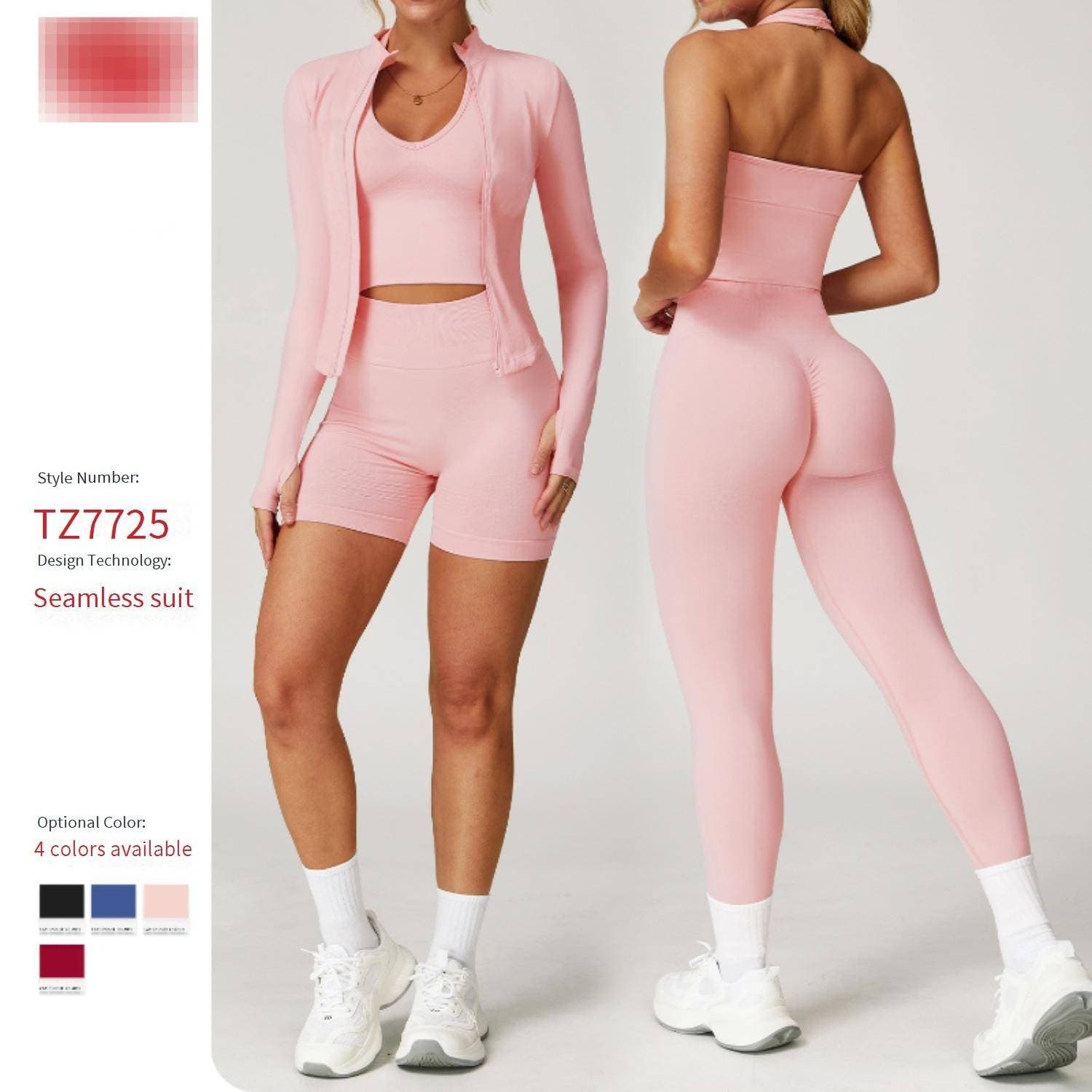 Seamless I-Back Sports Bra & Legging Set For Women - High Waist Yoga Outfit With Tummy Control & Lifting Effect - Moisture-Wicking Workout Clothes
