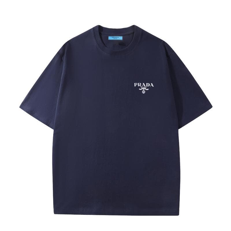 T-shirts de marque de haute qualité, t-shirts tendance décontractés d'été pour la maison, t-shirts en pur coton amples, simples et polyvalents