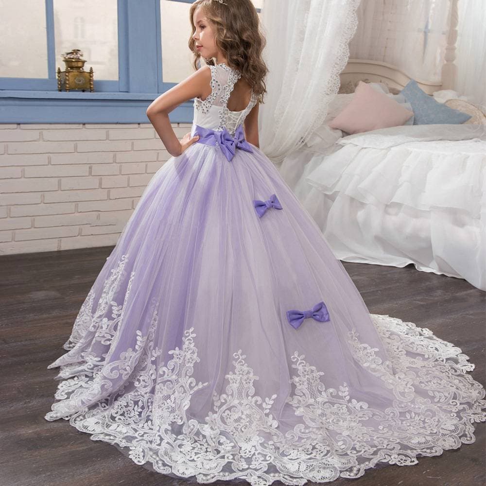 Mother & Kids New Style Children's Dress, Girls' Wedding Dress, Multi-color Puffy Princess Dress, Flower Girl Dress For Wedding Ceremony