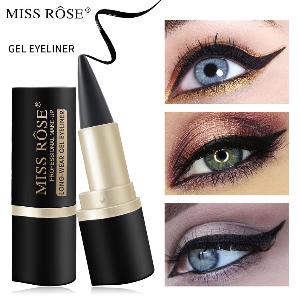 BeautyLife Long Lasting Eyeliner Stick Black Gel Waterproof Eye Pencil Makeup Cosmetic