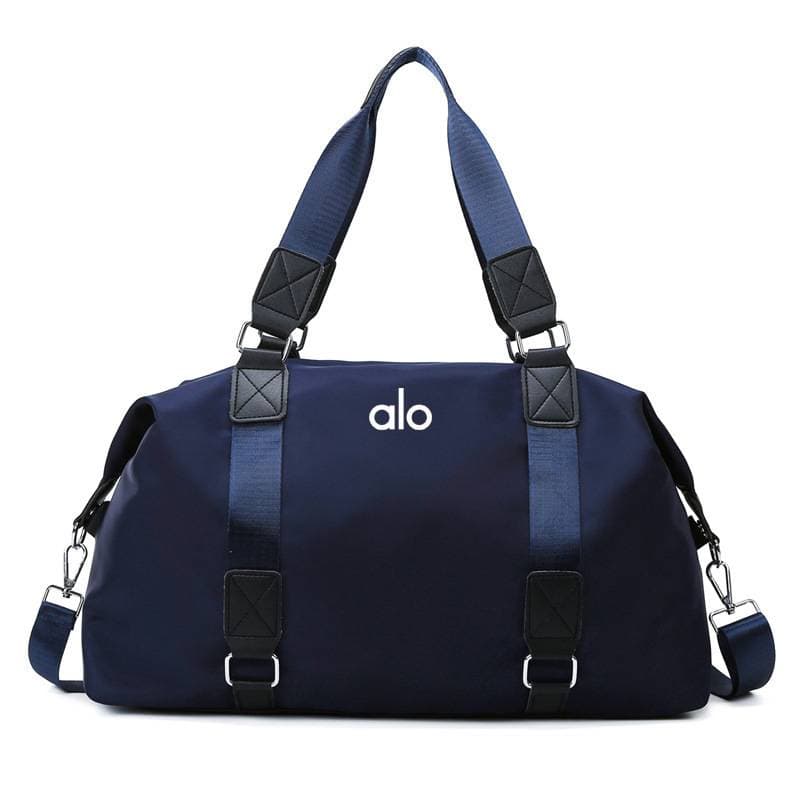 Sac de sport portable alo Fitness Bag pour femmes, compartiments sec et humide, grande capacité, sac de voyage d'affaires et de loisirs pour hommes
