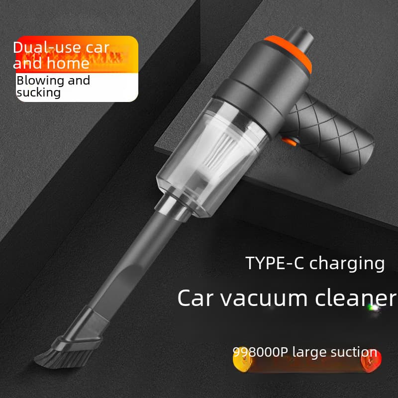 New car vacuum cleaner wireless charging handheld car portable vacuum gun desktop suction car mini suction