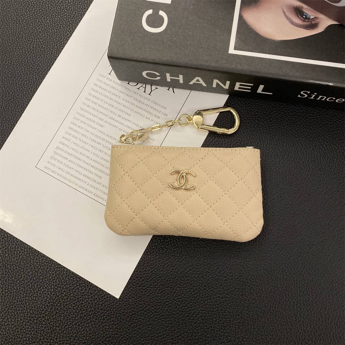 Portefeuille porte-cartes Zero pour femme, motif crocodile, luxe et haute qualité, collection 2026