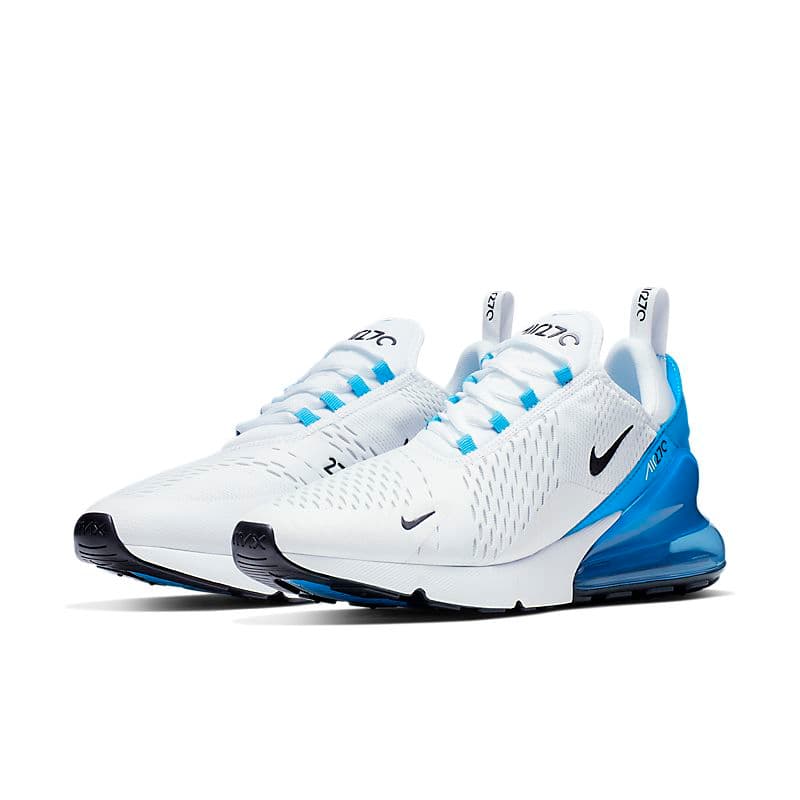 Chaussures de sport Air Max 270s pour hommes et femmes, en mesh, pour la course et l'extérieur.