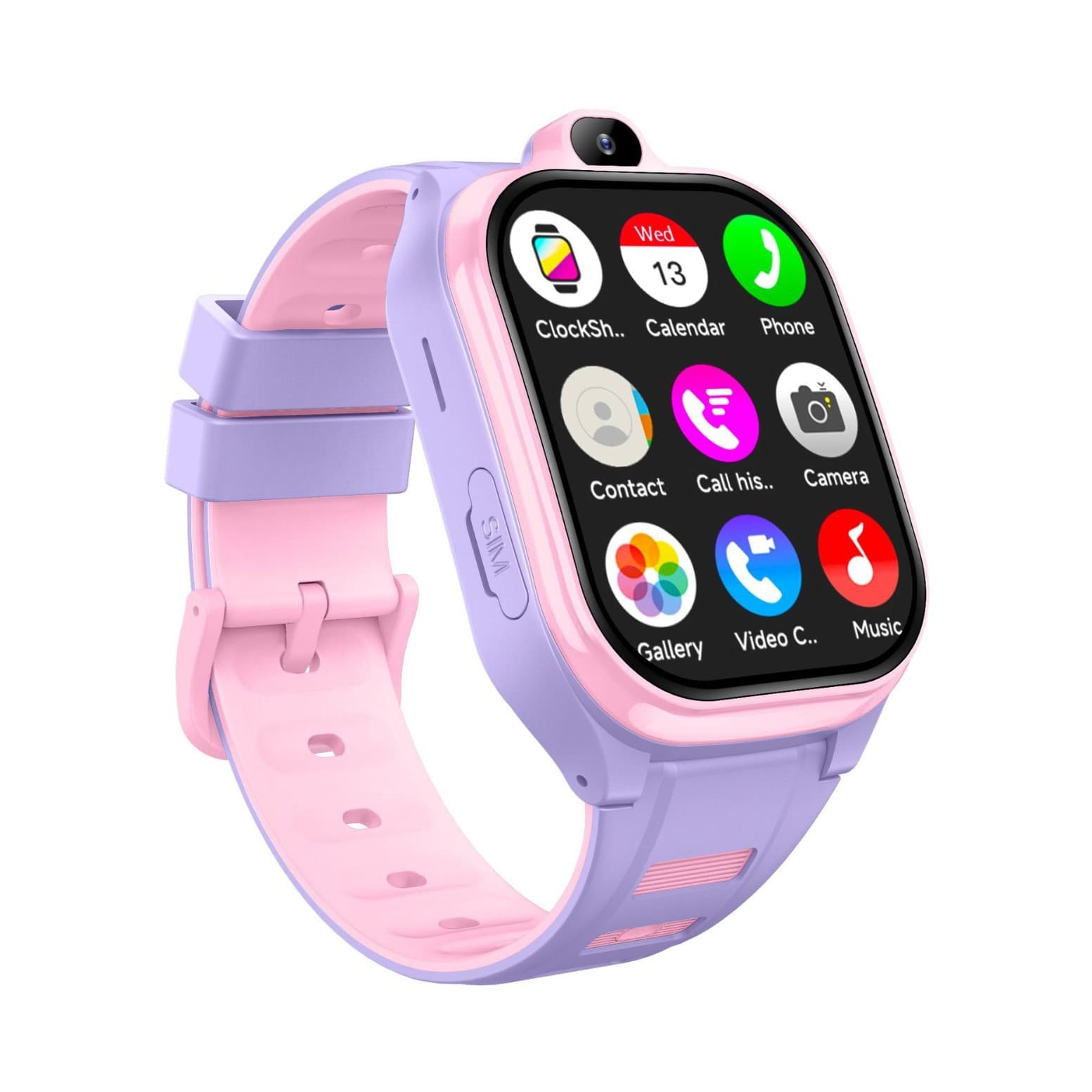 Kids Smart Watch With 4G LTE GPS Tracker Waterproof Video Call Touch Screen For Boys Girls