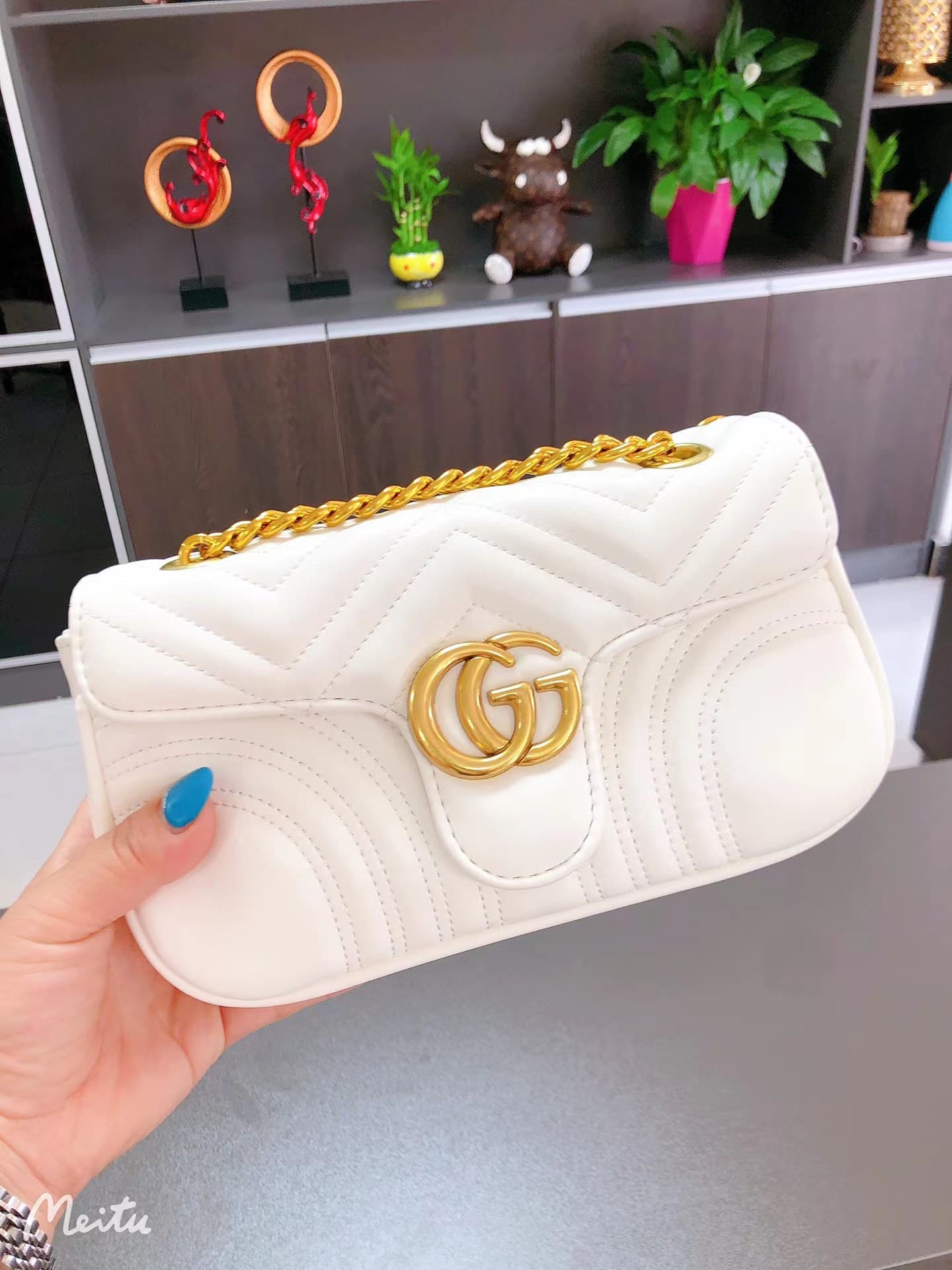 Sac en cuir souple pour femmes, sac à bandoulière polyvalent à la mode, sac à chaîne carrée en diamant, nouvelle collection automne/hiver 2023