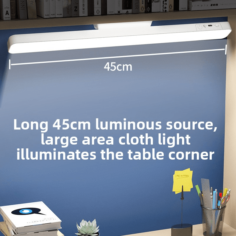 Remote Control LED Desk Lamp With Adjustable Color Temperature – AA Grade Eye-Care Study Light For Home & Office (Plug-in/USB Rechargeable)​
