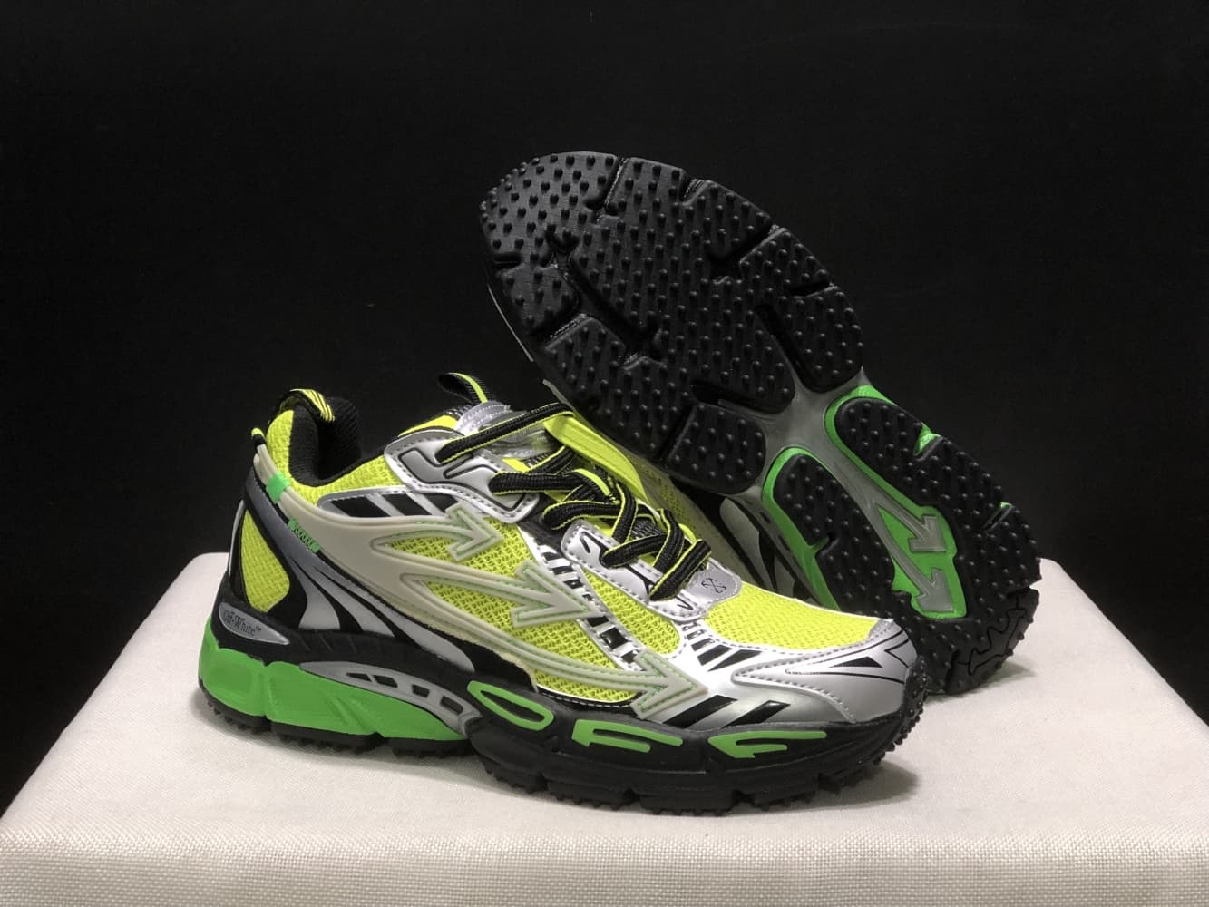 Chaussures de course unisexes Off-White Be Right Back pour adultes, baskets décontractées
