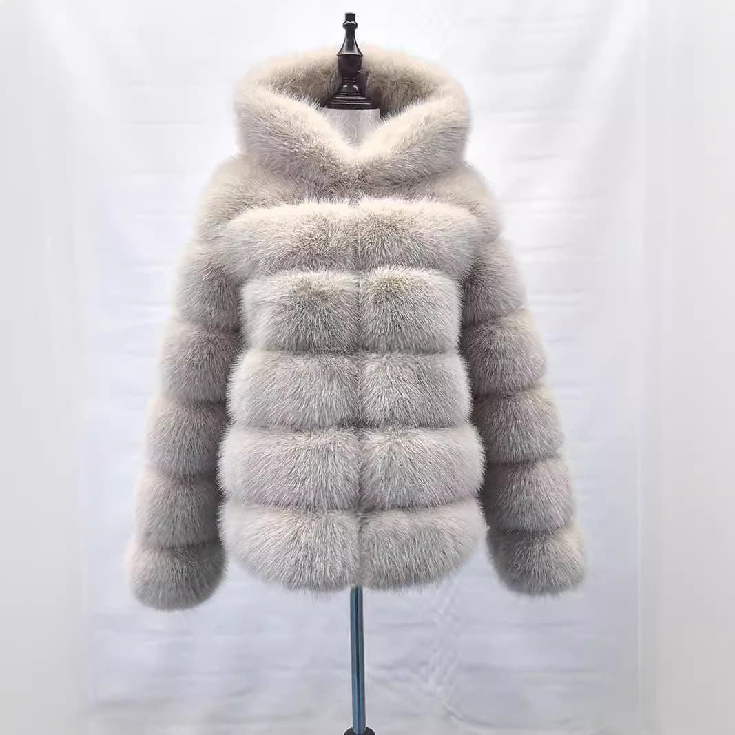 Women's Clothing fur autumn and winter new artificial fur coat women's fur warm coat