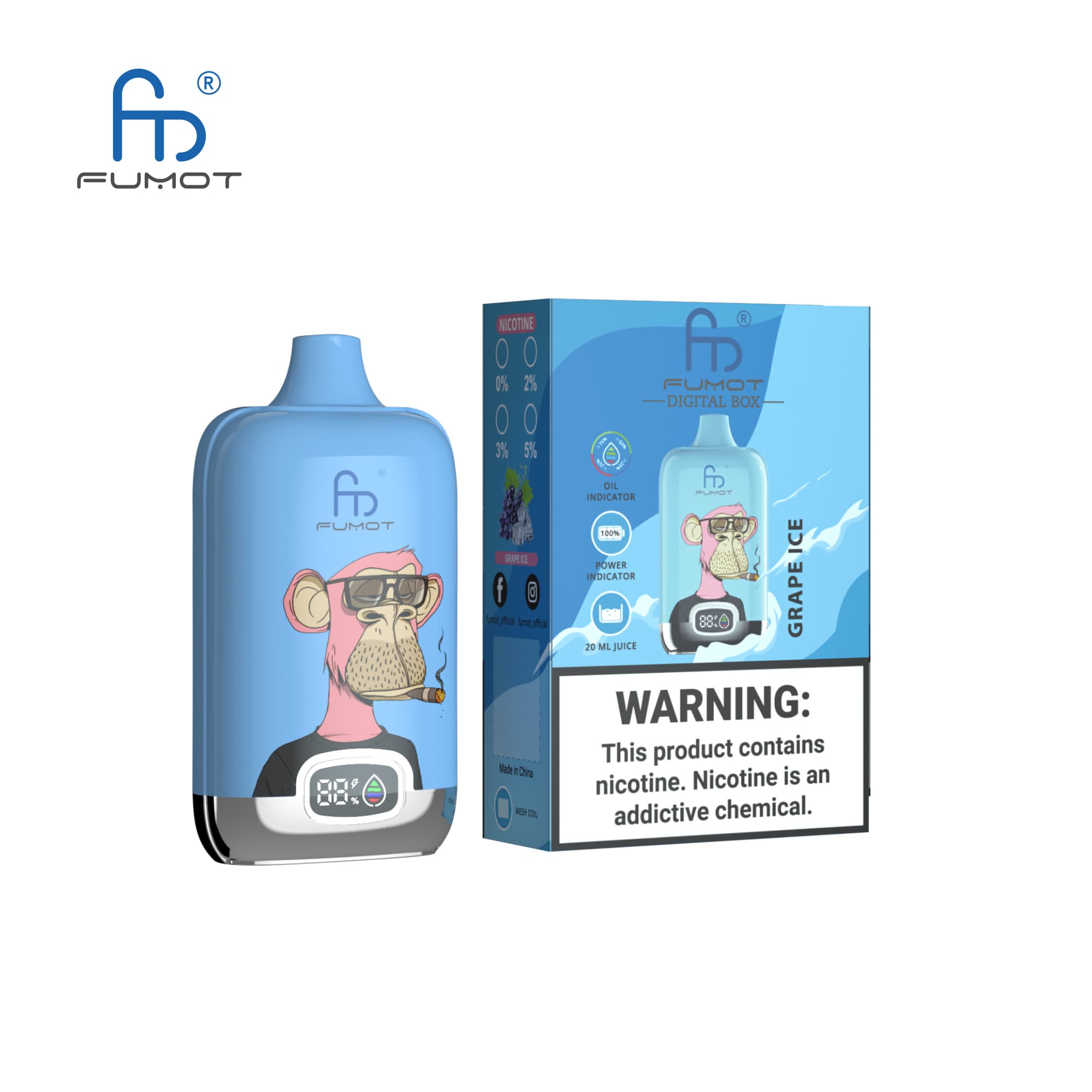 RANDM TORNADO 12000 Puffs MIXED BERRIES Flavor Flavor Disposable Vape Electronic Cigarettes Device Starter Kit