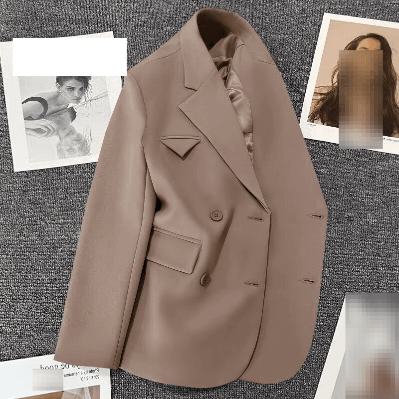 Women's Fashion Shows Small Belt Blazer