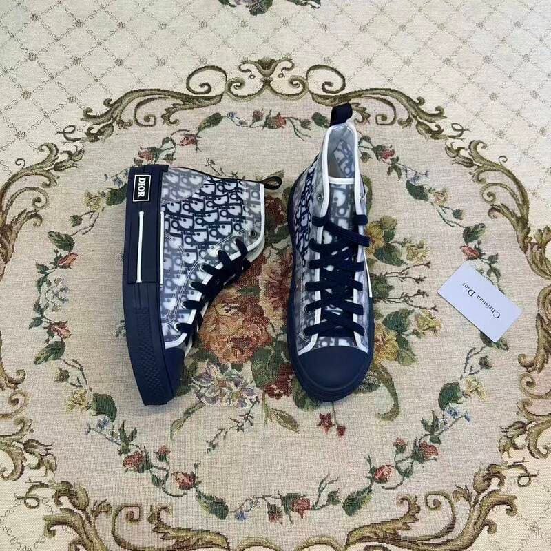Chaussures montantes décontractées en toile DIOR B23 inspirées du cinéma