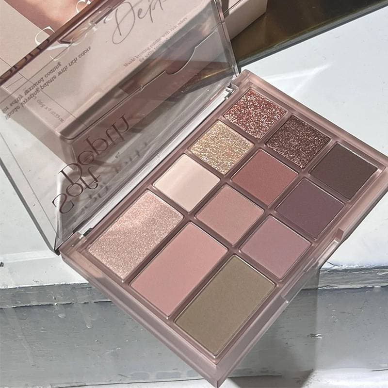 Transparent 16-color eyeshadow palette 16-color shadow Gallery pearlescent matte