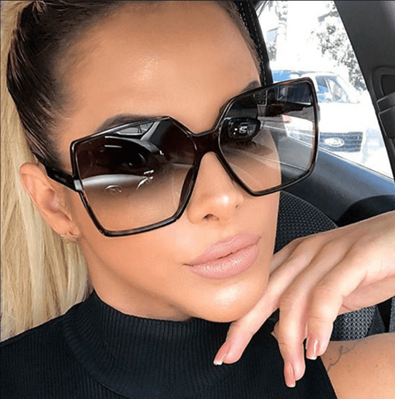 Paris Fashion Week's Hottest Trendy Large Frame Sunglasses