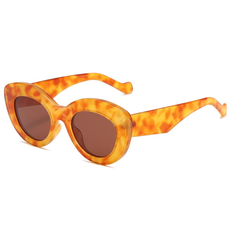 Cat eye tortoiseshell ins fashion wholesale men and women y2k retro sunglasses glasses sunglasses