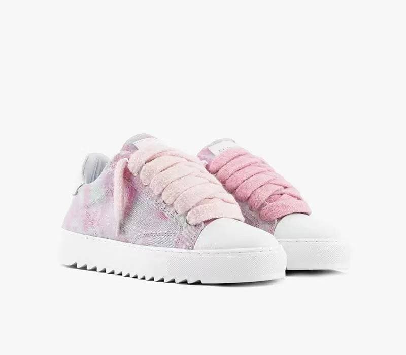 Chaussures de sport unisexes numériques décontractées blanches à lacets de haute qualité, style européen et américain populaire.