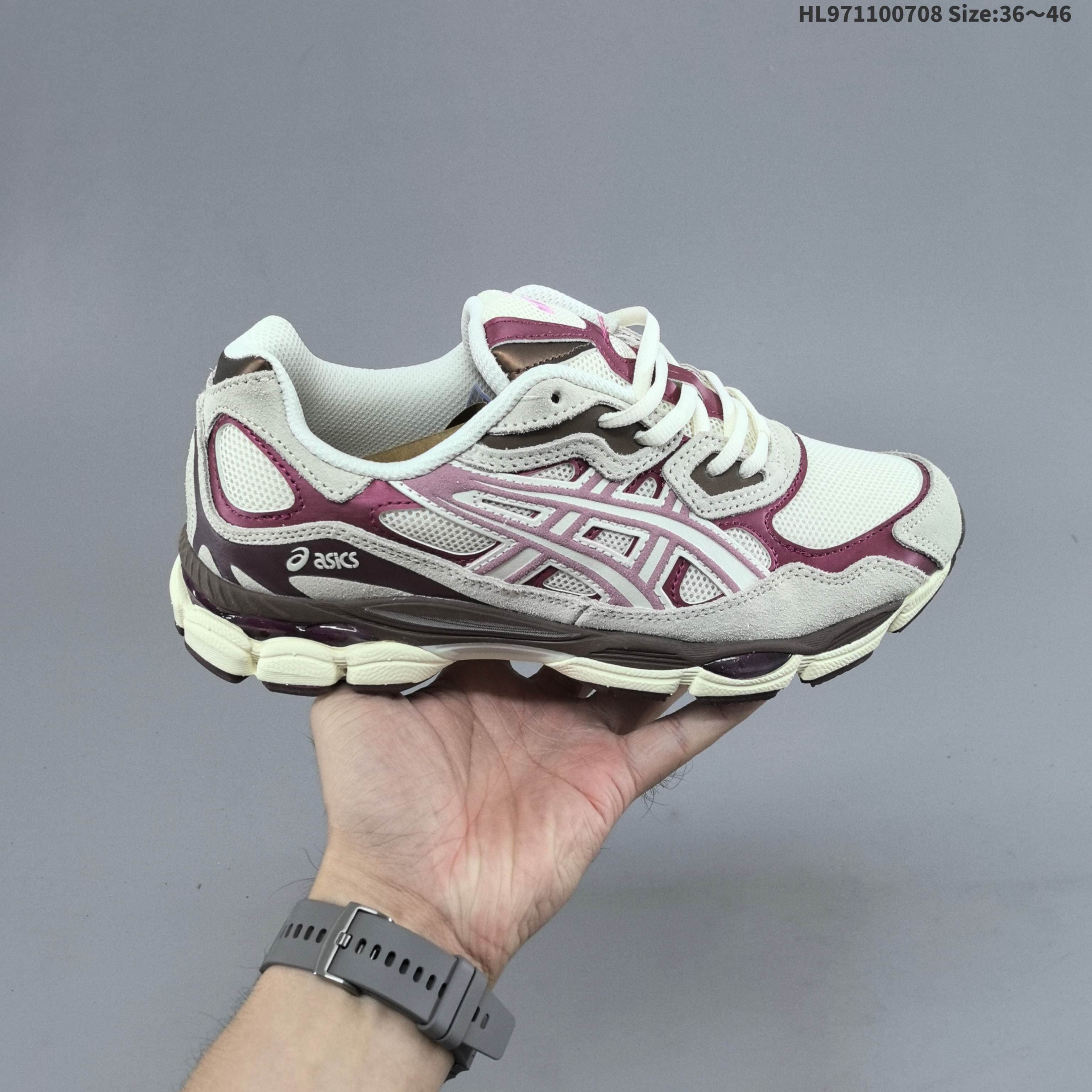 Chaussures de running Asics NYC Gels NYC Sneakers Cream Solar Power Pure Sier Outdoor Sneakers Sports Athleisure Trainers Fashion Daily Outfit