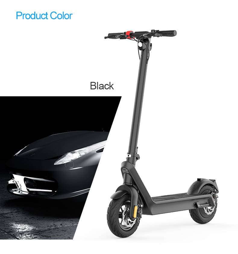 X9Plus 36v 500w Magnesium Alloy 2 Wheel 10" 15.6Ah Mobility Scooter Adult Folding Electric Scooter