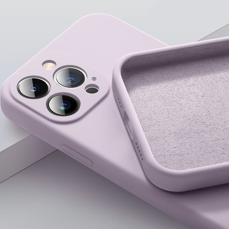 Luxury Original Liquid Silicone Case For iPhone 14 13 12 11 Pro Max Case For iPhone 12Mini 13Mini X XR XS MAX 8 7 6S Plus SE2 Shockproof Back Cover