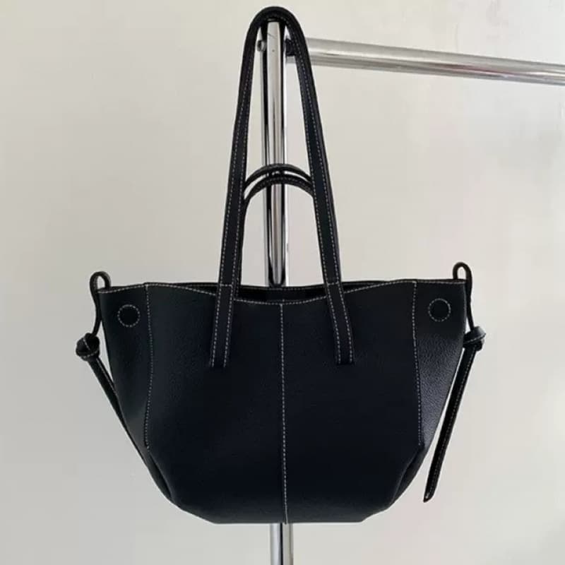 Sac cabas français haut de gamme de grande capacité, idéal pour les femmes.