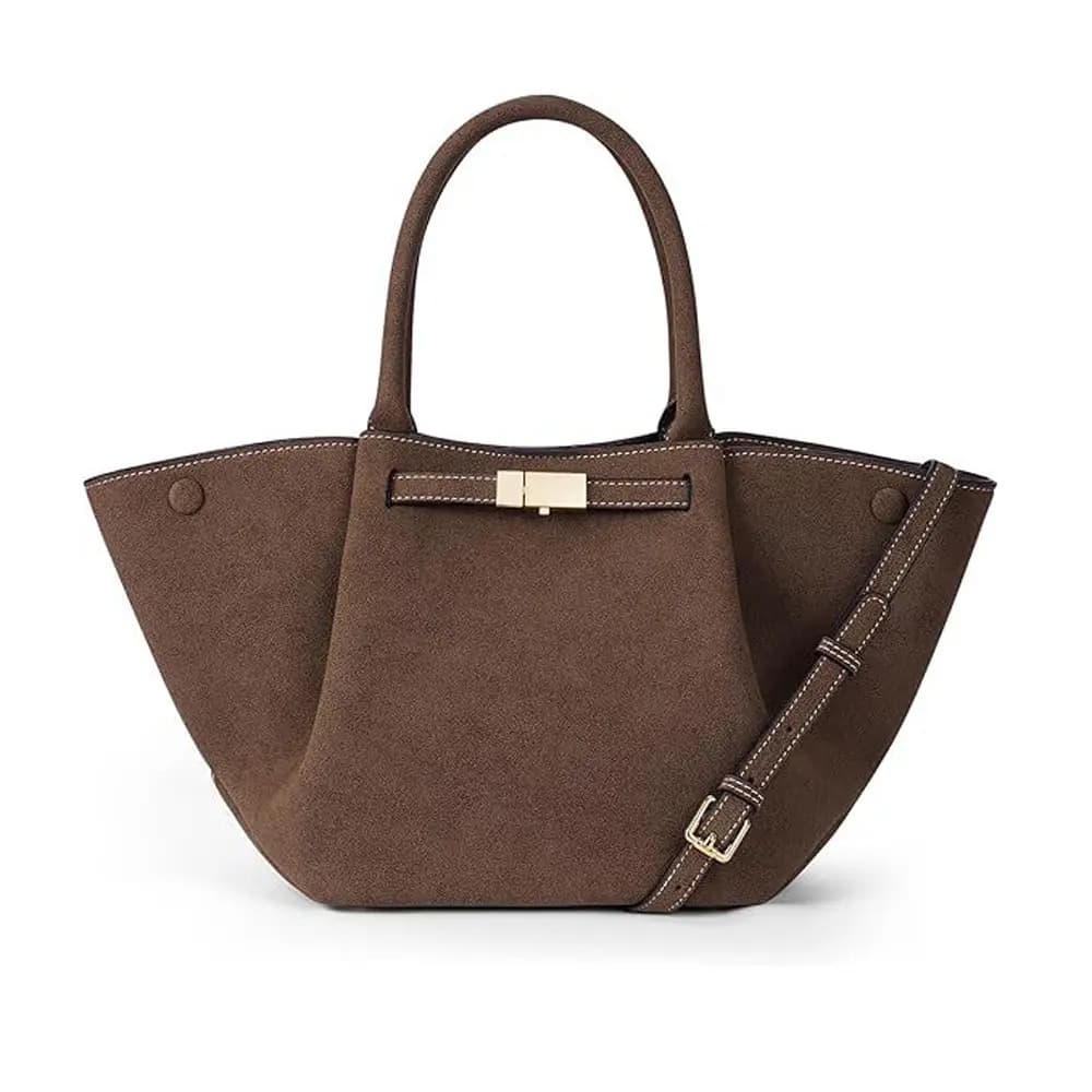 Suede Wing Fashion Dumpling Handbag Large Capacity Tote Versatile Women's Bag