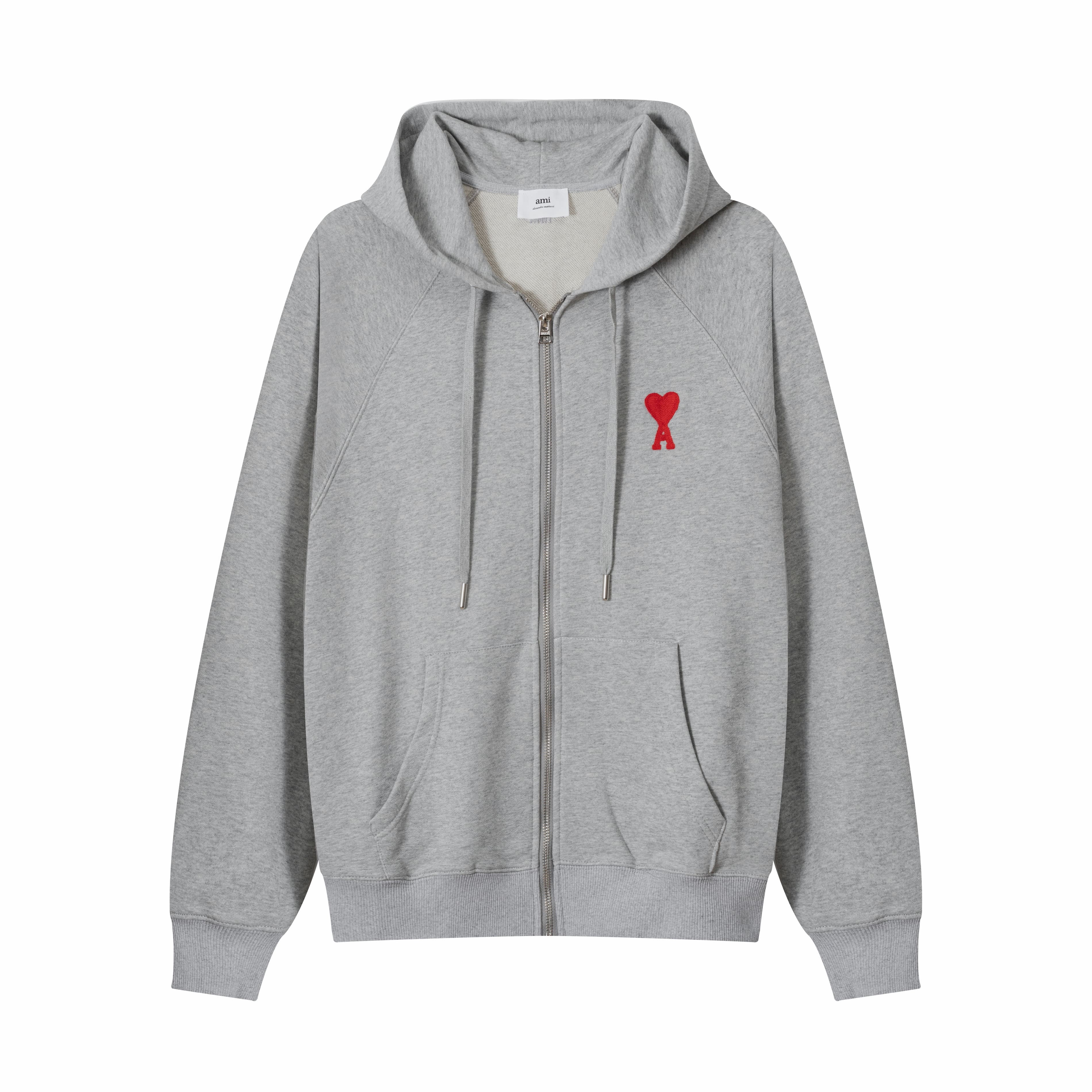 Sweat à capuche zippé à capuche pour hommes et femmes AMI