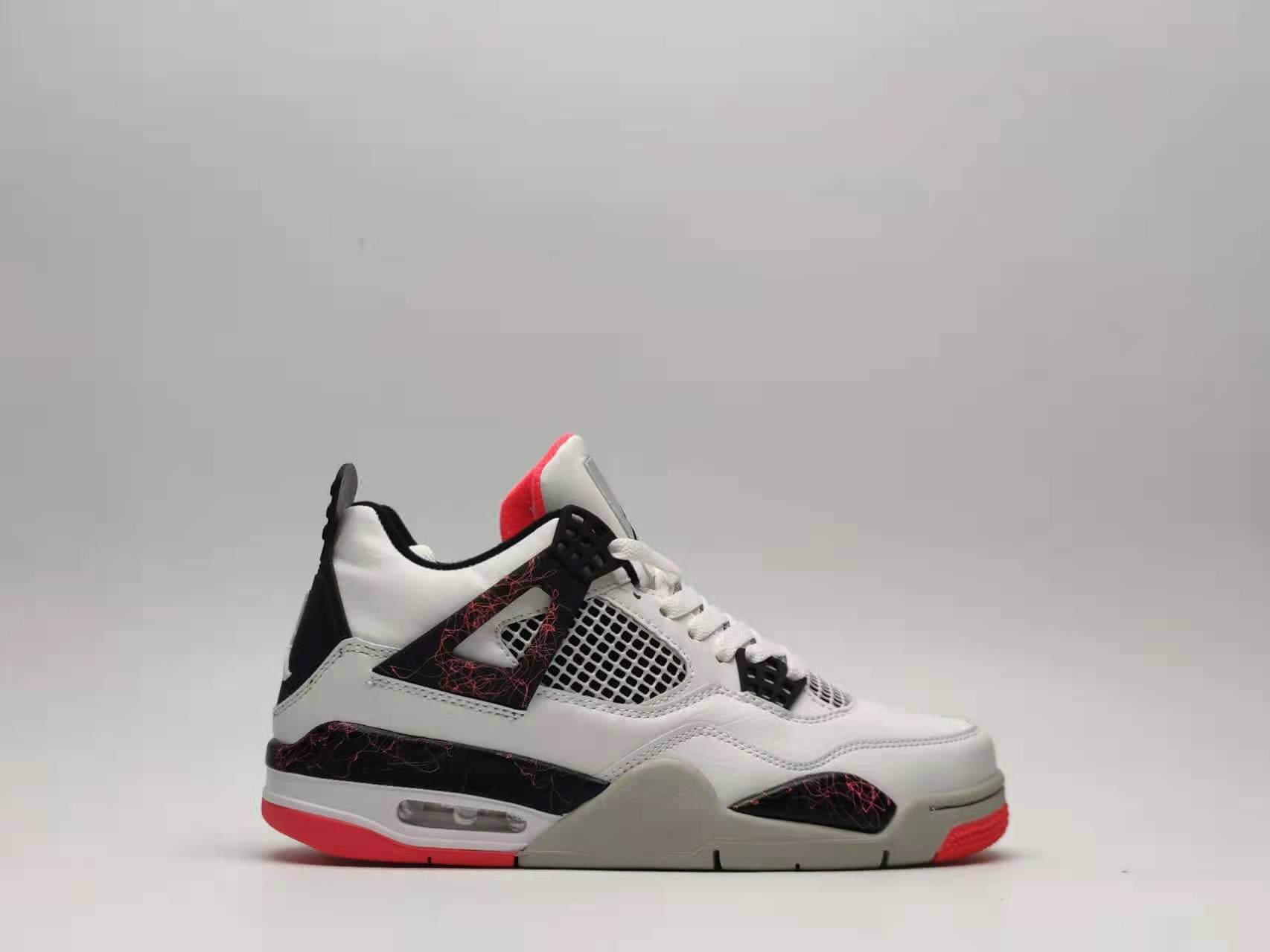 Vente en gros de chaussures de basket-ball J4 Joint White Sail Electric Mother Yellow And White Cement Hot Lava Big Paris Chaussures de sport pour ho