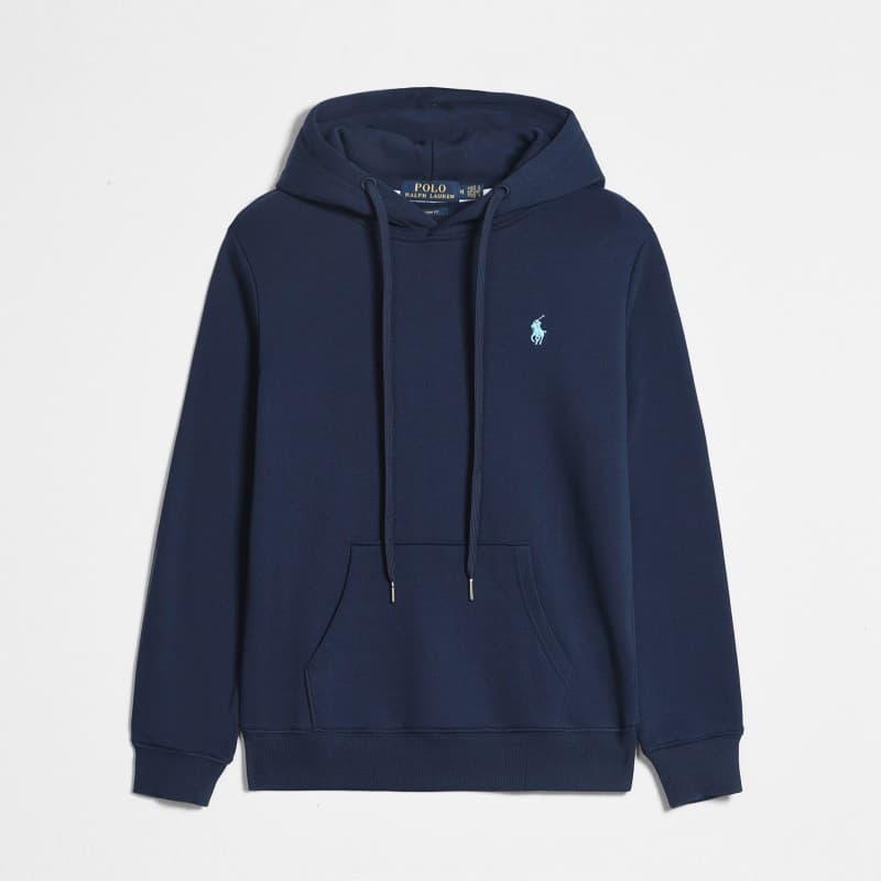 Vêtements pour femmes Série polaire Pony à capuche RL Cardigan couleur unie Pull brodé Loose Paul POLO Veste 03