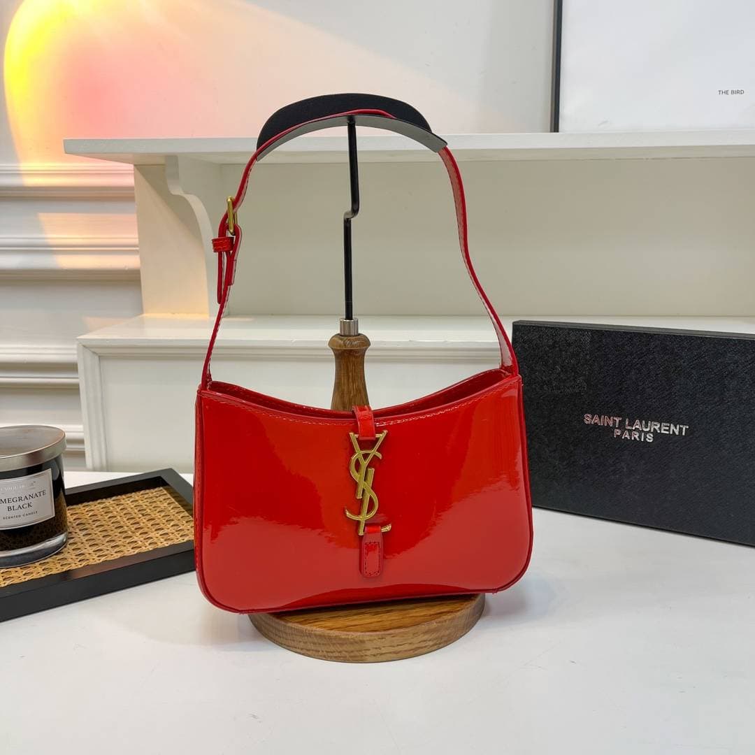 Sac à bandoulière multicolore pour femme, sacoche de loisirs de haute qualité, nouveau modèle automne-hiver 2024, en cuir verni, avec lettres, po