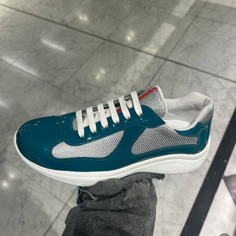Chaussures de course polyvalentes à bout rond pour la Coupe de l'Amérique P, en cuir véritable, plates et de haute qualité